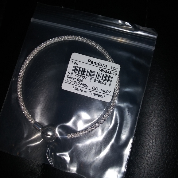 Pandora Mesh ball clasp bracelet - Picture 2 of 6